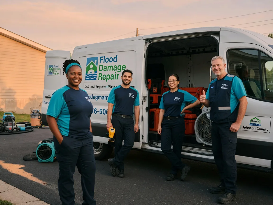 Water Damage Restoration company in Hallieford, VA